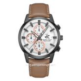 Beverly Hills Polo Club BP3666X.067 Brown Leather Strap