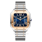 Beverly Hills Polo Club BP3729X.570 Silver Rosegold Dial Blue