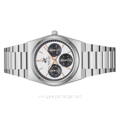 BEVERLY HILLS POLO CLUB BP3754X.330 Silver Dial White