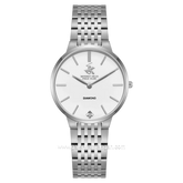 Beverly Hills Polo Club BP3775X.330 Silver Dial White Stainless Steel