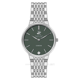 Beverly Hills Polo Club BP3775X.370 Silver Dial Green Stainless Steel