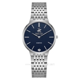 Beverly Hills Polo Club BP3775X.390 Silver Dial Blue Stainless Steel