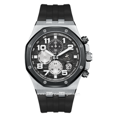Beverly Hills Polo Club BP3783X.351 Black Rubber Strap