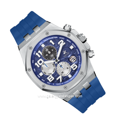 Beverly Hills Polo Club BP3783X.399 Blue Rubber Strap