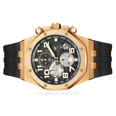 Beverly Hills Polo Club BP3783X.451 Black Rubber Strap