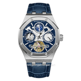 Beverly Hills Polo Club BP3787X.399 Automatic Blue Leather Strap