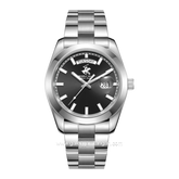 Beverly Hills Polo Club BP3790X.350 Silver Dial Black Stainless Steel