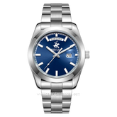 Beverly Hills Polo Club BP3790X.390 Silver Dial Blue Stainless Steel
