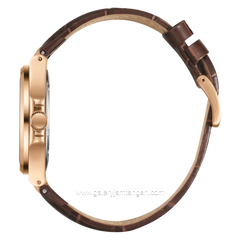 BEVERLY HILLS POLO CLUB BP3792X.444 Brown Leather Strap