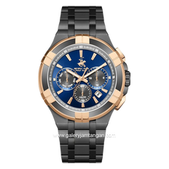 BEVERLY HILLS POLO CLUB BP3802X.090 Black Dial Blue
