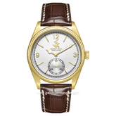 Beverly Hills Polo Club BP3807X.132 Brown Leather Strap