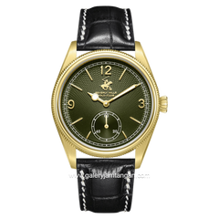 Beverly Hills Polo Club BP3807X.171 Black Leather Strap