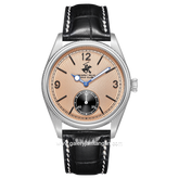 Beverly Hills Polo Club BP3807X.381 Black Silver Leather Strap