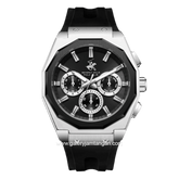 Beverly Hills Polo Club BP3815X.351 Black Silicone Strap