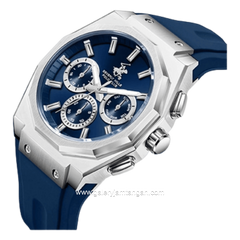 Beverly Hills Polo Club BP3815X.399 Blue Silicone Strap