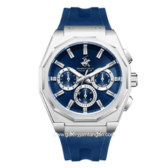 Beverly Hills Polo Club BP3815X.399 Blue Silicone Strap