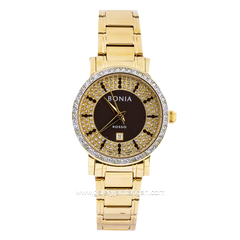 BONIA BNB10285-2242S Gold Dial Brown Stainless Steel