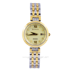 BONIA BNB10312-2123 Silver Gold Stainless Steel