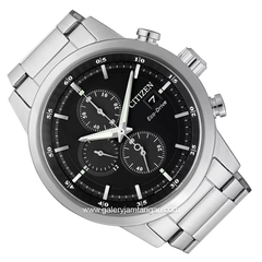 CITIZEN CA0610-52E Silver Dial Black Stainless Steel