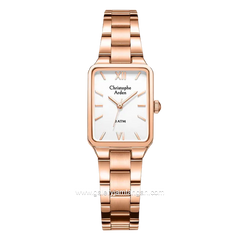 Christophe Arden CA 1001 LH Rosegold Dial White Stainless Steel