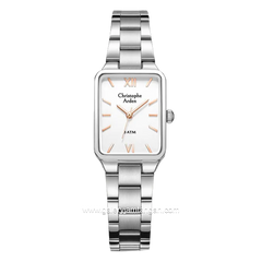 Christophe Arden CA 1001 LH Silver Dial White Stainless Steel