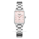 Christophe Arden CA 1001 LH Silver Dial Pink Stainless Steel