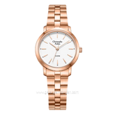 Christophe Arden CA 1002 LH Rosegold Dial White Stainless Steel