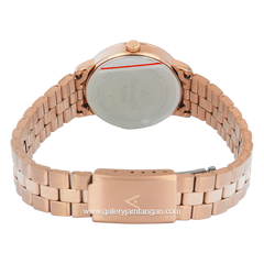 Christophe Arden CA 1002 LH Rosegold Dial White Stainless Steel