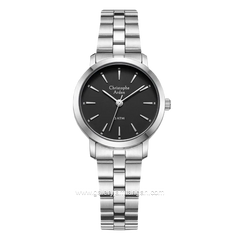 Christophe Arden CA 1002 LH Silver Dial Black Stainless Steel
