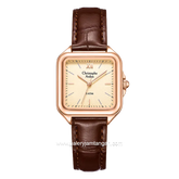 Christophe Arden CA 1003 LH Brown Rosegold Leather Strap