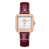 Christophe Arden CA 1003 LH Red Rosegold Leather Strap