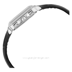 Christophe Arden CA 1003 LH Black Silver Leather Strap