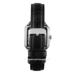 Christophe Arden CA 1003 LH Black Silver Leather Strap