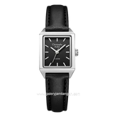 Christophe Arden CA 1004 LH Black Silver Leather Strap