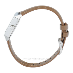 Christophe Arden CA 1004 LH Brown Silver Leather Strap