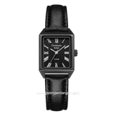 Christophe Arden CA 1004 LH LIPBA2 Full Black Leather Strap