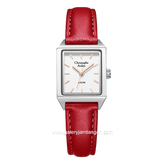 Christophe Arden CA 1004 LH Red Silver Leather Strap