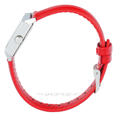 Christophe Arden CA 1004 LH Red Silver Leather Strap