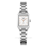 Christophe Arden CA 1004 LH Silver Dial White Stainless Steel