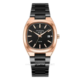 Christophe Arden CA 1005 MDFBRBA Black Rosegold Dial Black Stainless Steel