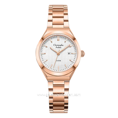 Christophe Arden CA 2002 LD Rosegold Dial White Stainless Steel