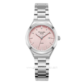 Christophe Arden CA 2002 LD Silver Dial Pink Stainless Steel