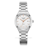 Christophe Arden CA 2002 LD Silver Dial White Stainless Steel