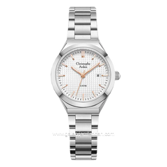 Christophe Arden CA 2002 LD Silver Dial White Stainless Steel