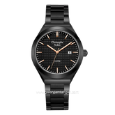 Christophe Arden CA 2002 MD Black Hour Marker Rosegold Stainless Steel