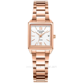 Christophe Arden CA 2003 LD Rose Gold Dial White Stainless Steel