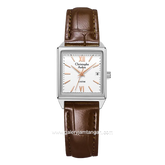 Christophe Arden CA 2003 LD Brown Silver Leather Strap