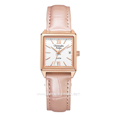 Christophe Arden CA 2003 LD Pink Rosegold Leather Strap