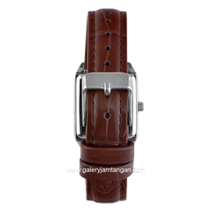 Christophe Arden CA 2003 LD Brown Silver Leather Strap