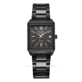Christophe Arden CA 2003 MD BIPBARG Black Jarum Rosegold Stainless Steel